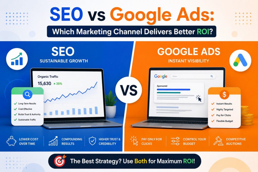 SEO vs Google Ads